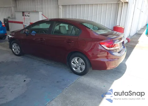 2013 Honda Civic Lx from USA, damaged, VIN 19XFB2F55DE045497